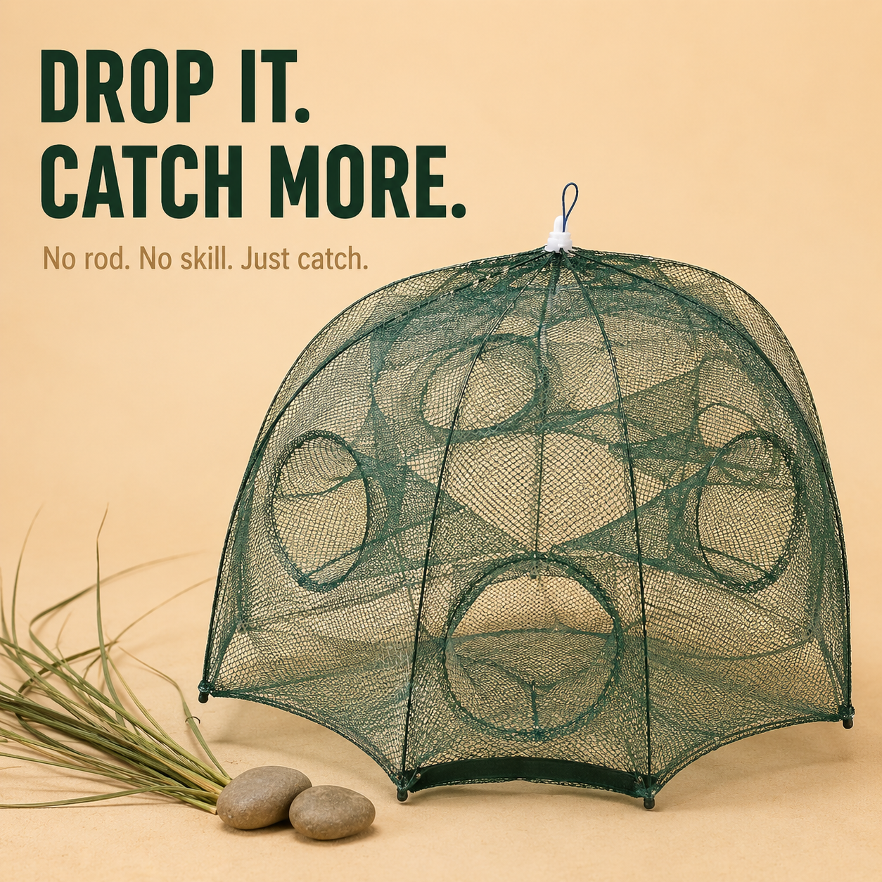 Fishing Trap Net - Catch More Fish Easily