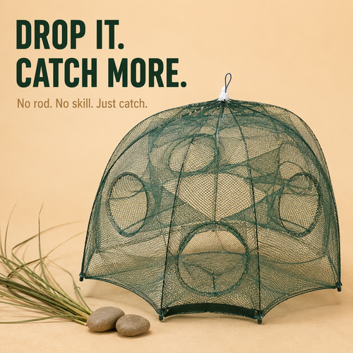 Fishing Trap Net - Catch More Fish Easily